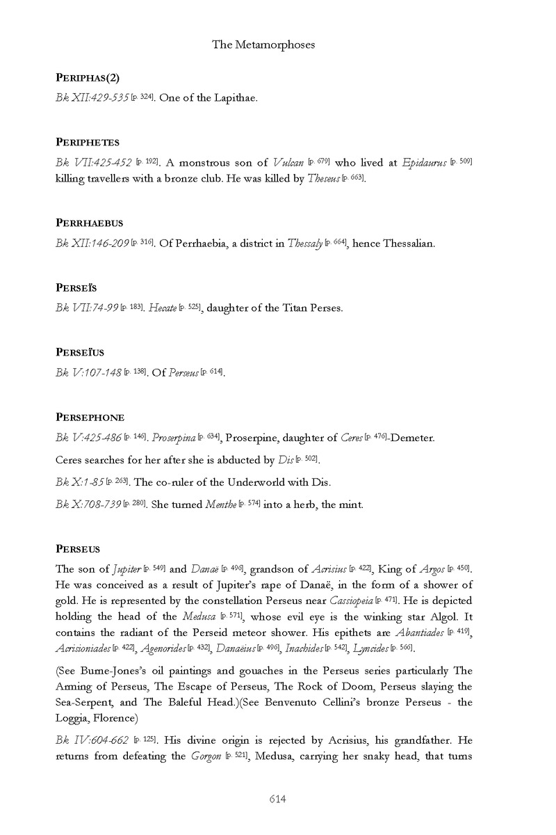 Ovid: The Metamorphoses - Page 614